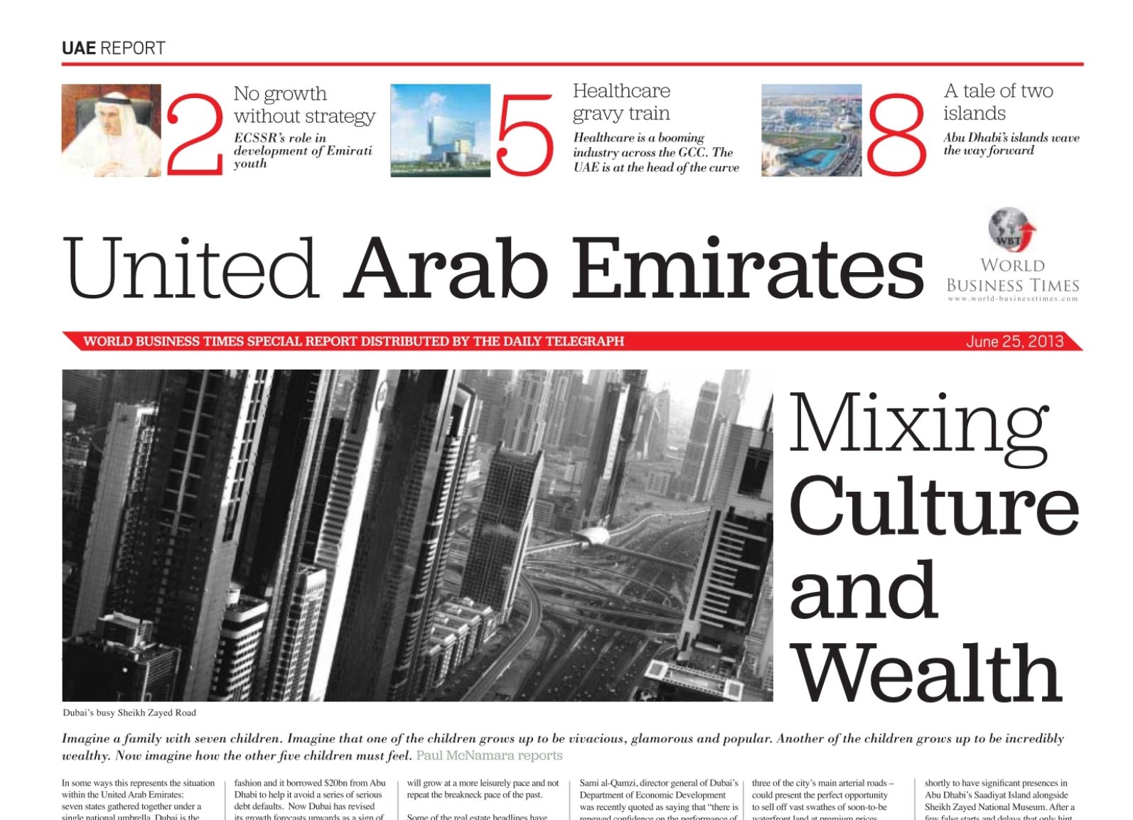 Cover of the UAE Insight June 2013