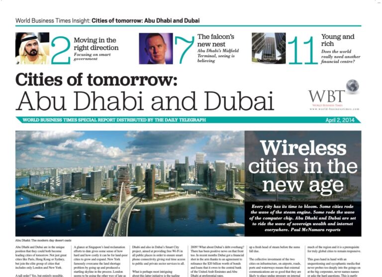 Cover of the UAE Insight Report 2014