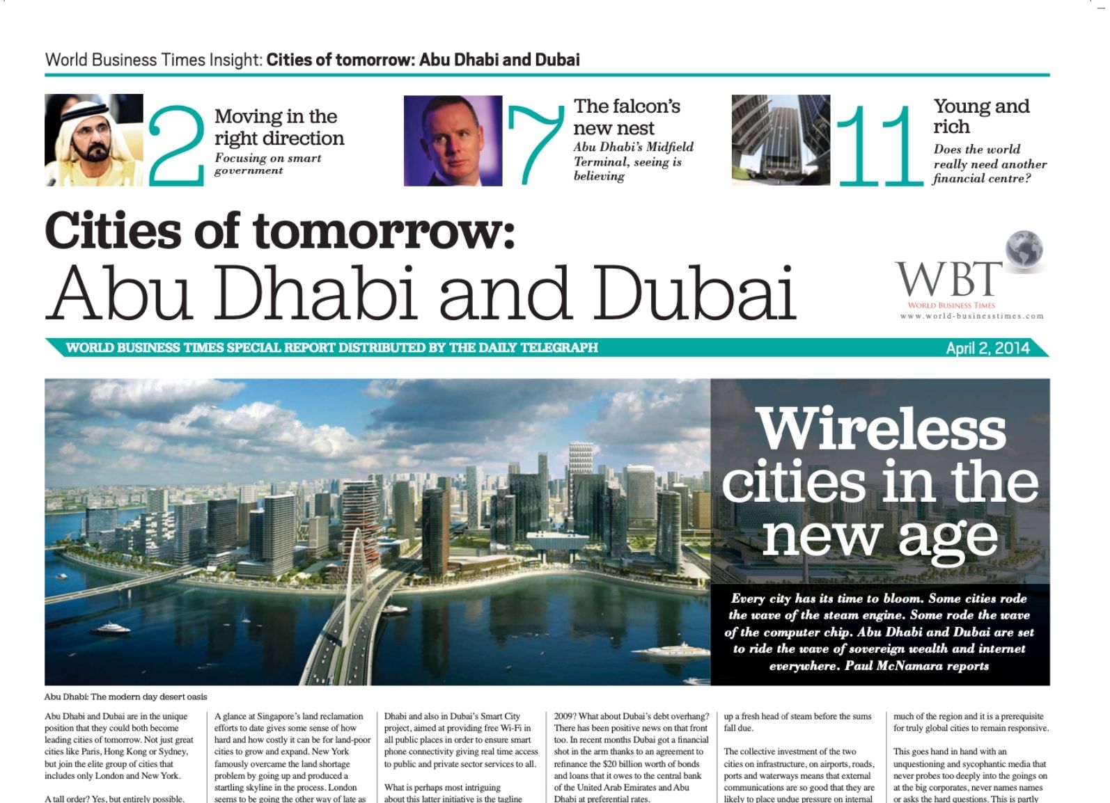 Cover of the UAE Insight Report 2014